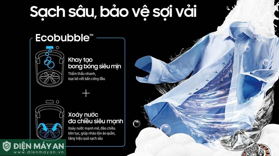 Máy Giặt Samsung Inverter 14kg WA14CG5886BDSV